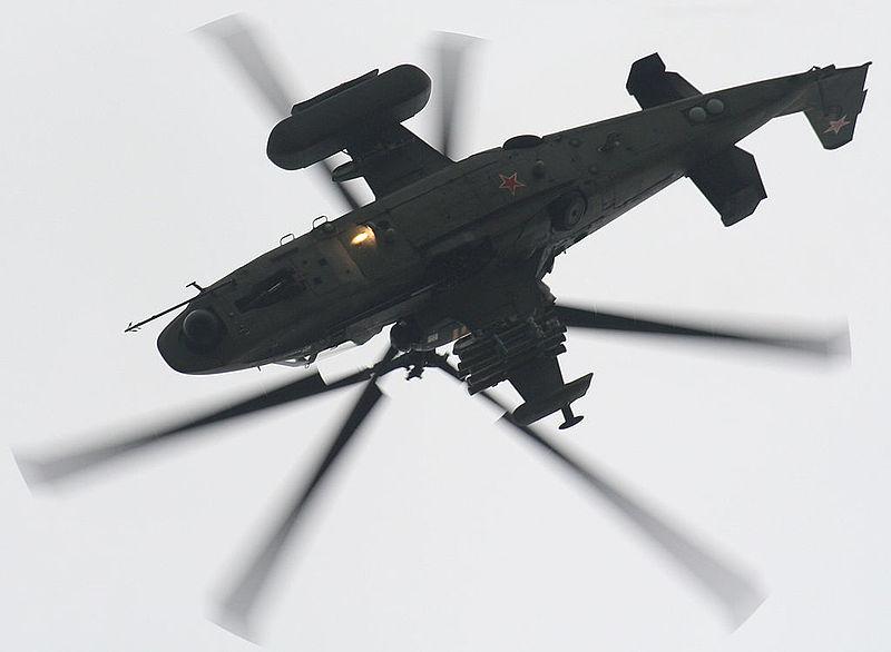 „Po co ?!”  Ka-52 uderzył.  Rosjanie oszaleli