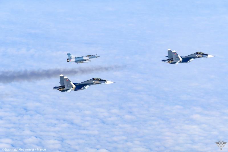 [ŽT] Dramat na Bałtyku.  Do „bitwy” z rosyjskimi samolotami włączył się francuski „Mirage”.  Imponujące ujęcia (zdjęcia, wideo)