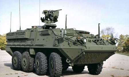 Smogė „Stryker“. Rusams nebuvo šansų pabėgti (Video)