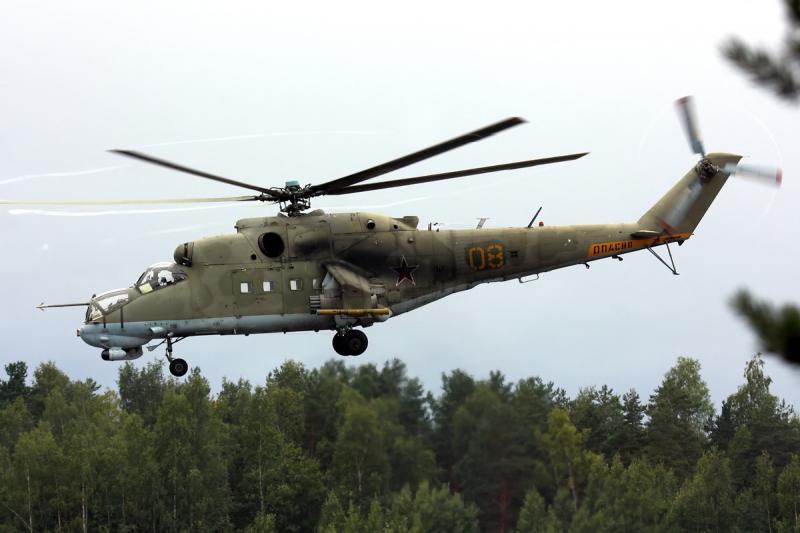 Mi-24 (asociatyvi nuotr.)