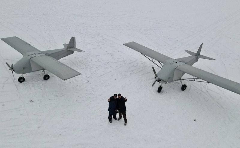 Ukrainiečių ilgo nuotolio dronai, sukurti lengvųjų lėktuvų pagrindu