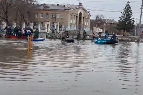 Potvynis Orske
