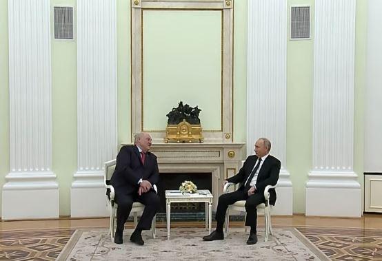 A. Lukašenka ir V. Putinas