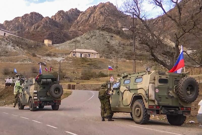 Rusijos „taikos palaikymo pajėgos“ Kalnų Karabache, 2020 m.