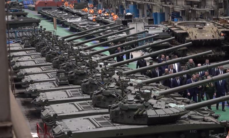 Tankų gamykla Rusijoje