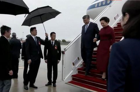 Xi Jinpingas atvyko š Paryžių