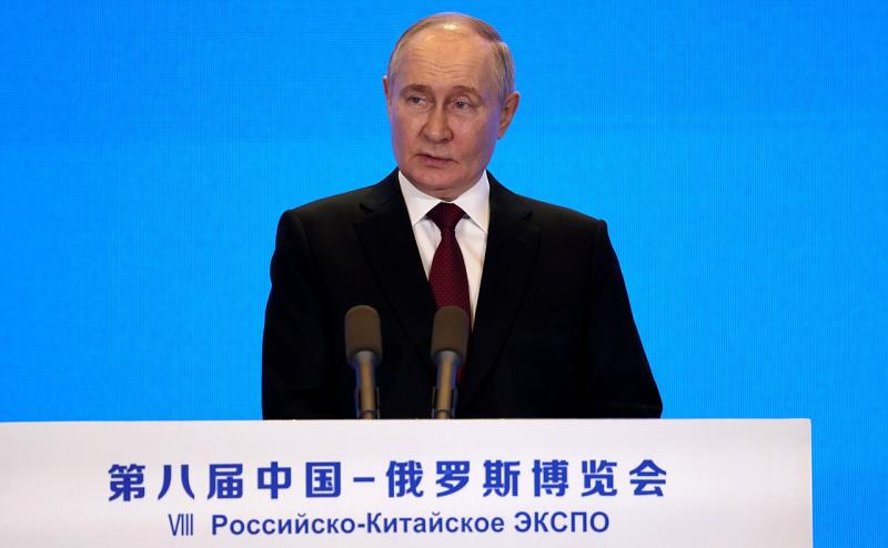 Putinas lankosi Kinijoje, 2024-ųjų gegužė