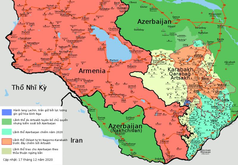 Kalnų Karabacho karas, 2020 m.
