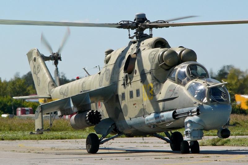 Mi-24 (asociatyvi nuotr.)