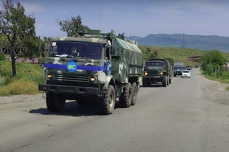 Rusijos kariai, paliekantys Kalnų Karabachą