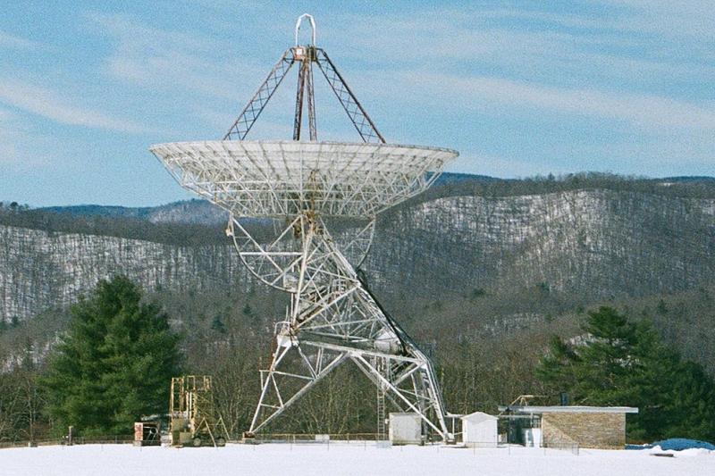 Radioteleskopas, naudojamas SETI projektui