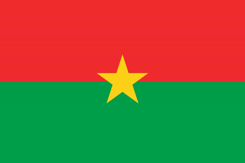 Burkina Faso vėliava