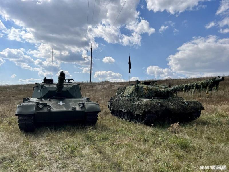 Ukrainiečių jau naudojami „Leopard 1A5“