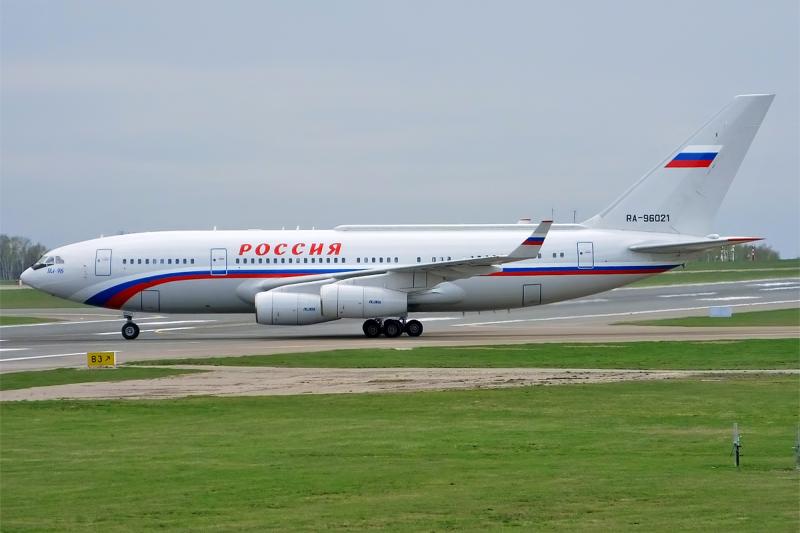 Rusijos prezidentinis lėktuvas Il-96-300PU