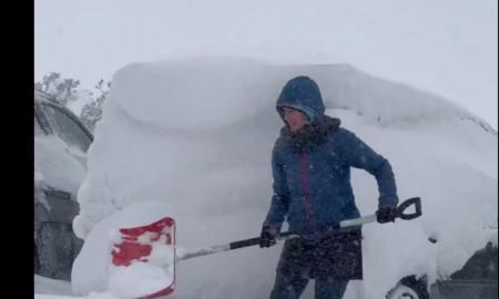 „Numatoma iki 2 metrų sniego!“ (Video)