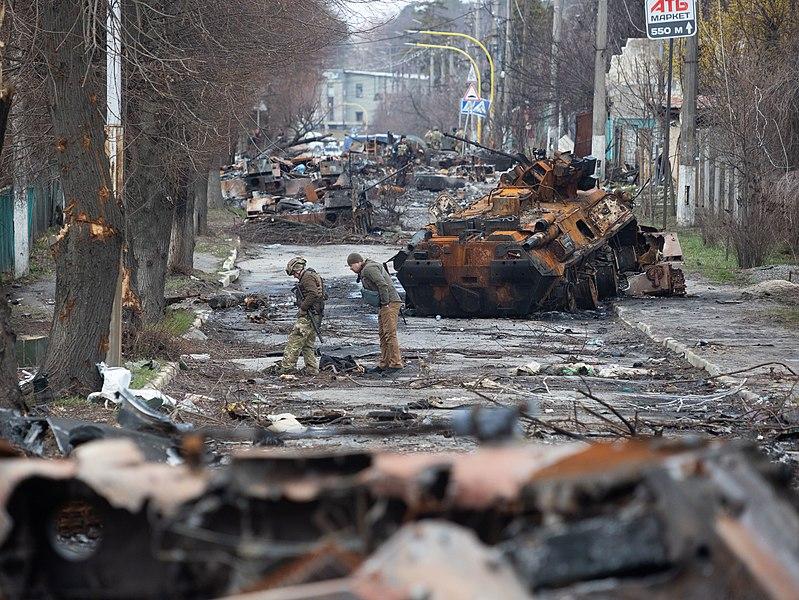 Buča po Rusijos armijos invazijos