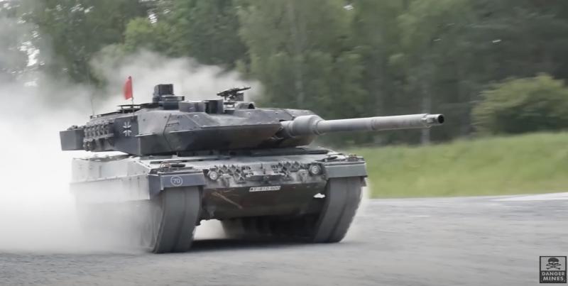 Tankas Leopard 2A6