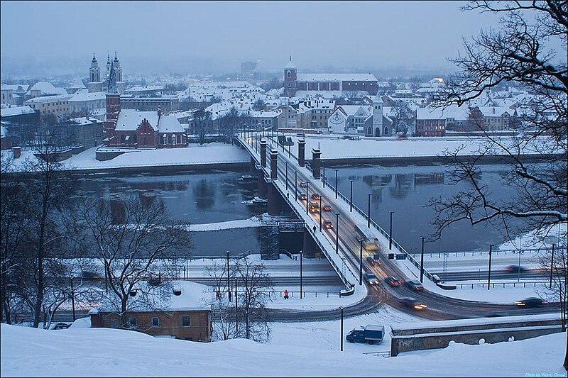 Kaunas žiemą. Asociatyvi nuotr.