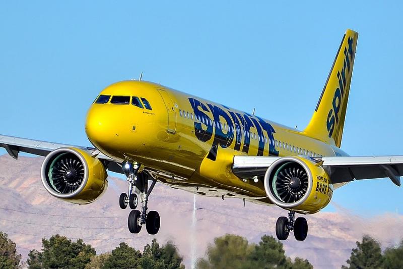 Spirit Airlines lėktuvas