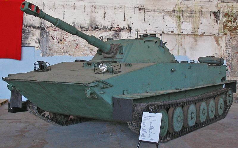 PT-76 muziejuje