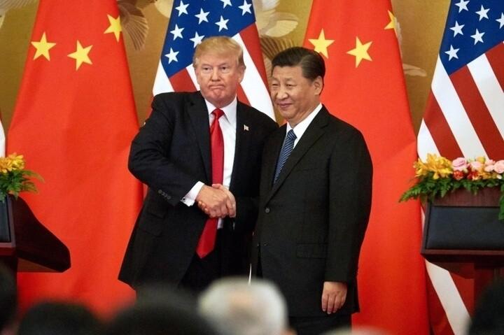 Donaldas Trumpas ir Xi Jinpingas