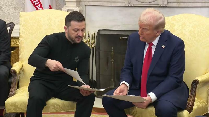 V. Zelenskis ir D. Trumpas