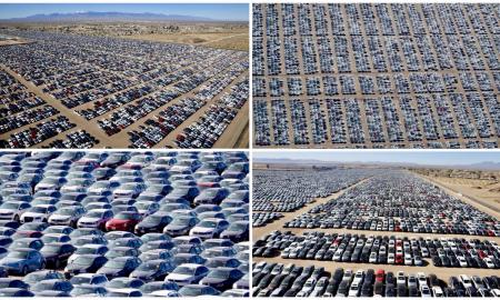 Aikštelėje dulka 10 000 naujų „Volkswagen“. Niekam jų nereikia