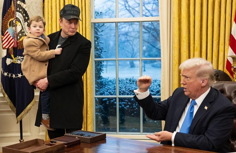 E. Muskas ir D. Trumpas