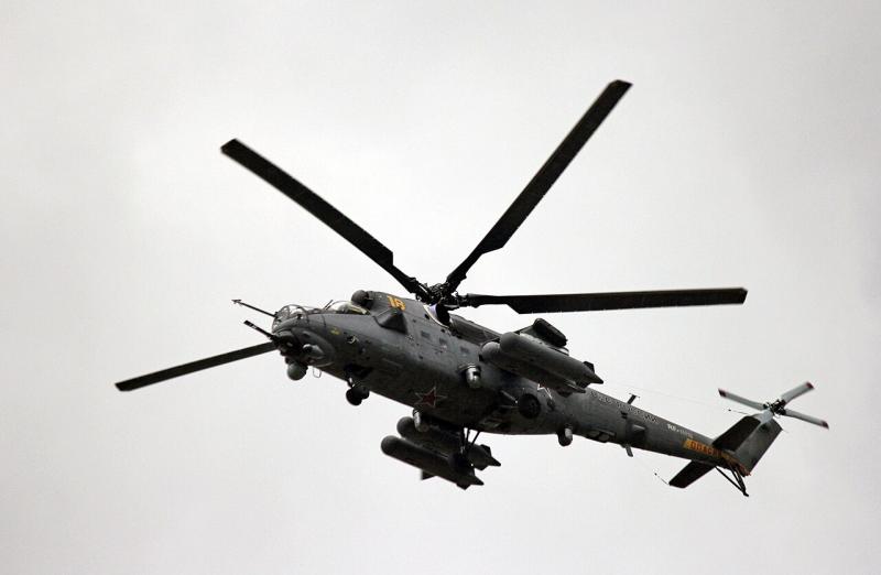 Mi-35 yra didelis šturmo sraigtasparnis