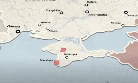 100 km nuo Ukrainos pozicijų. „Krymas užblokuotas“