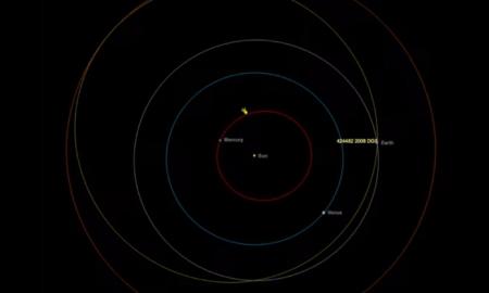 Pro Žemę skrieja milžiniškas objektas. Stadionas prieš jį atrodo mažytis (Foto, Video)