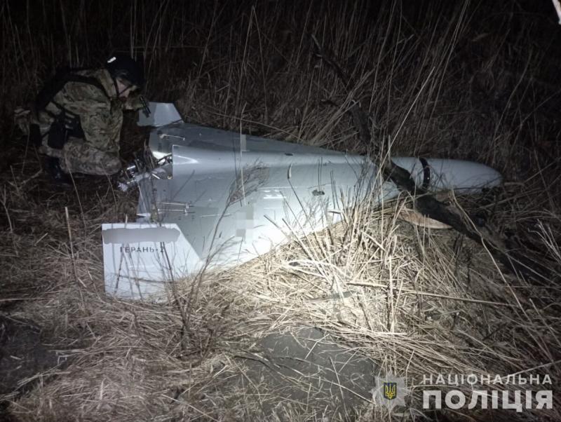 Iranietiškas dronas, kurį rusai paleido į Ukrainą