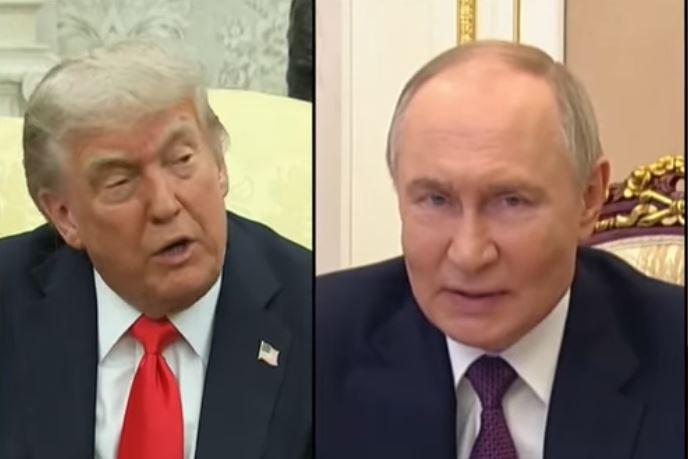 D. Trumpas ir V. Putinas