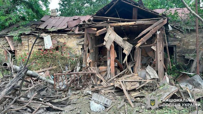 Kyjivas po eilinės rusų dronų atakos