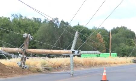 „8 val. Nuversti elektros stulpai.“ Katastrofa Lietuvoje