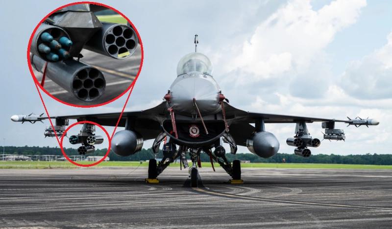 F-16 su APKWS raketomis