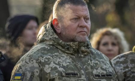 Ukrainoje sutikta šaltai. Zalužnas dėjo tiesiai šviesiai. „Tai neturi prasmės“