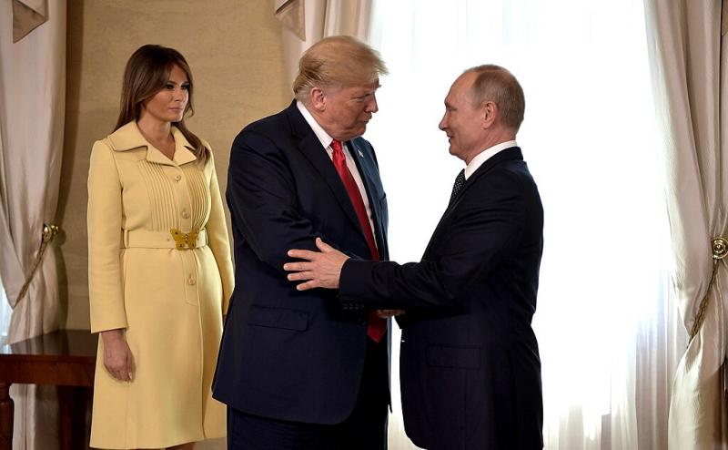 D. Trumpas ir V. Putinas