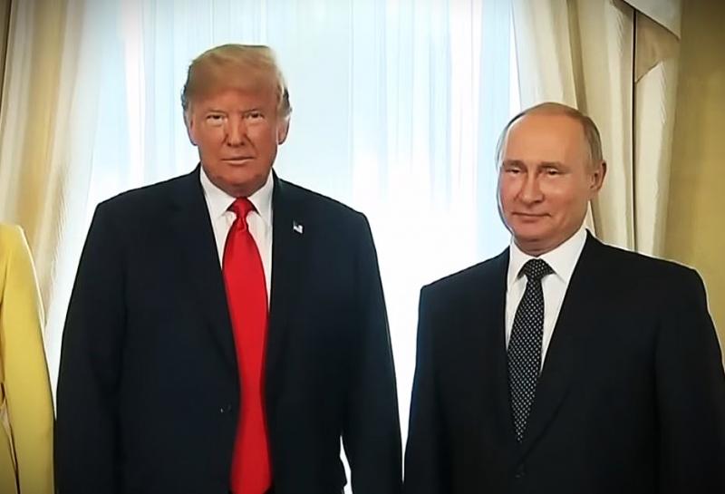 D. Trumpas ir V. Putinas