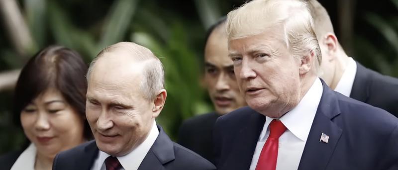 Vladimiras Putinas ir Donaldas Trumpas