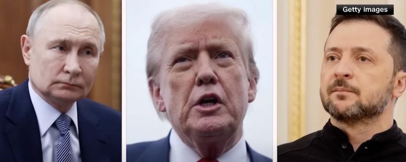 Putinas, Trumpas ir Zelenskis