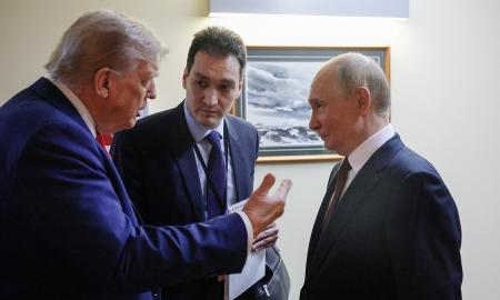 „Jei Kyjivas ir Europa nekaišios pagalių į ratus.“ Ką Putinas turėjo omenyje