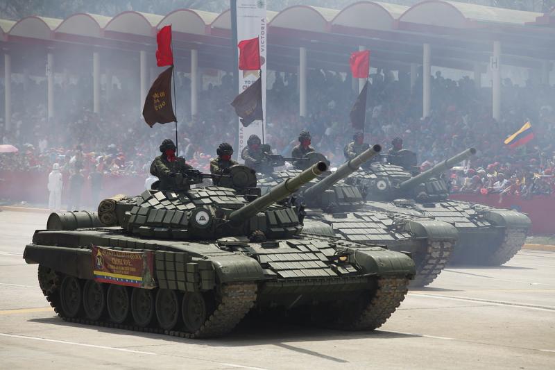 Venesuelos tankai T-72