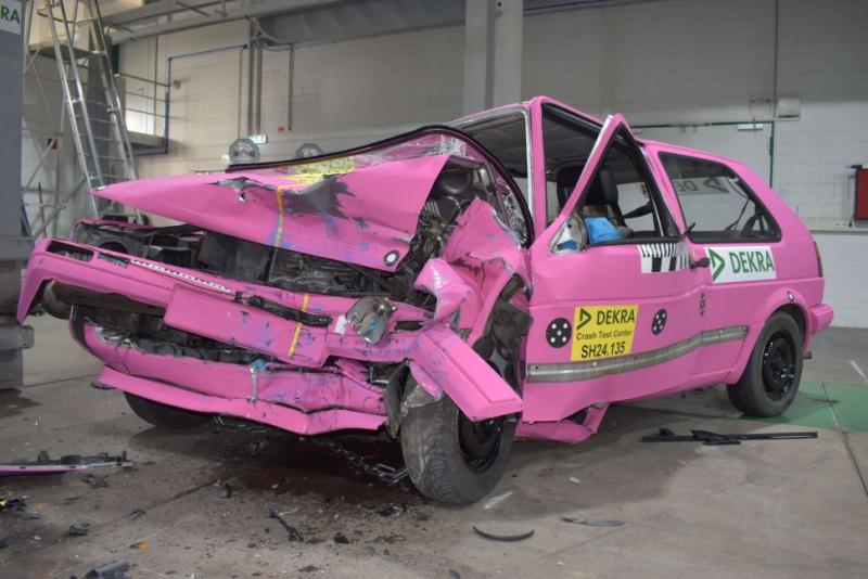 VW Golf II po testo