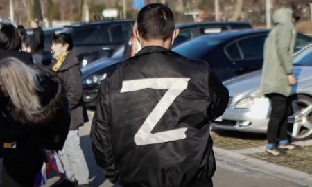 „Z raidė vietoj smegenų. Nueikite į jo kanalą.“ Rusija putoja