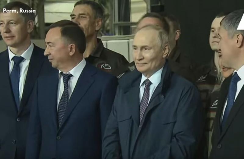 V. Putinas Permėje