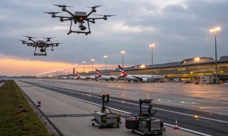 Dronai paralyžiuoja Europos oro uostus – „tiesiog pasiruošiu spragėsių“