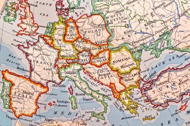 Asociatyvus Europos žemėlapis