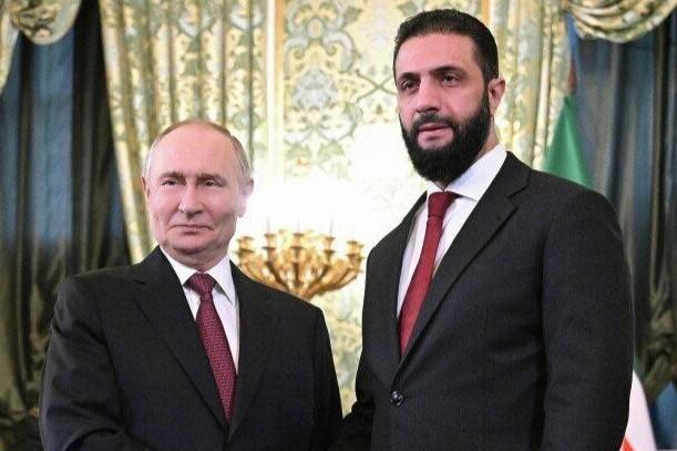 Ahmedas al Šara ir Putinas