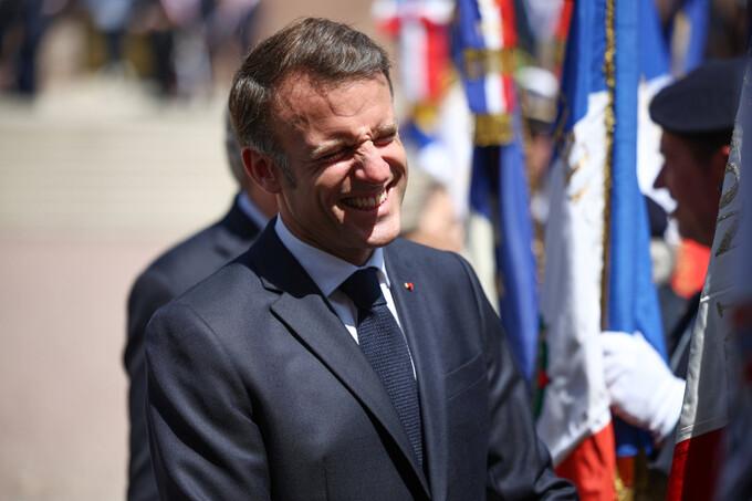 Emmanuel Macron „Didžiojo septyneto“ viršūnių susitikime